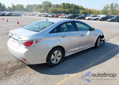 2012 Hyundai Sonata Hybrid from USA, damaged, VIN KMHEC4A49CA022756
